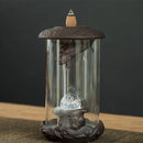 Escultura Aromática do Dragão Místico - Incluso 10 incensos de brinde!