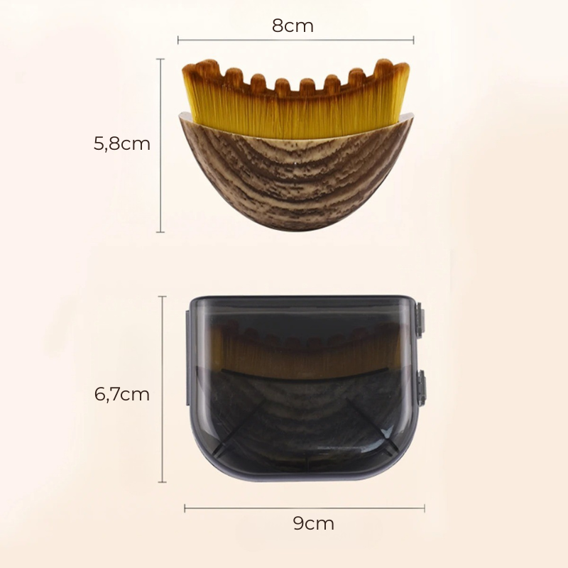 DrenaFace – Escova de Drenagem Linfática Facial