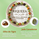 Coleção Prosperar - Coleção de Pulseiras de Pedras Naturais