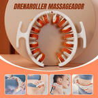 Drena Roller massageador linfático multiuso com rolos para drenagem linfática em pernas, braços, costas e abdômen