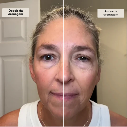 DrenaFace – Escova de Drenagem Linfática Facial