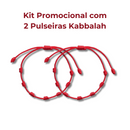Pulseira Kabbalah 7 Nós Chineses - Sorte