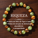 Coleção Prosperar - Coleção de Pulseiras de Pedras Naturais