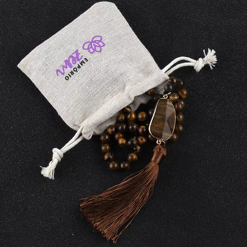 Japamala 108 contas com Pedras Naturais