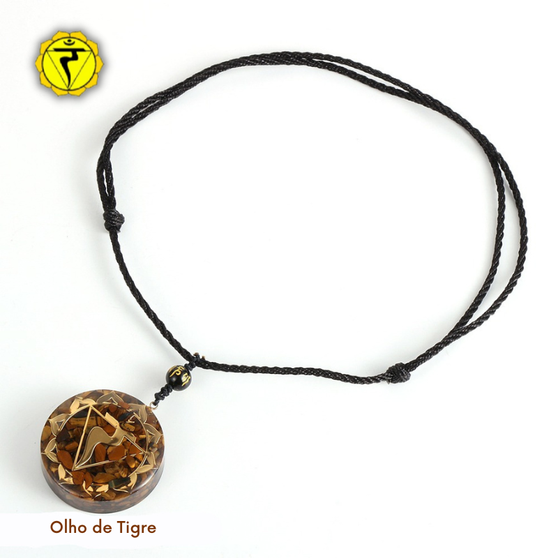 Coleção Colares Orgonite - Símbolos dos 7 Chakras