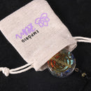 Colar Reikiano Cho Ku Rei Transmutador de Energia - Amuleto Orgonite 7 Chakras