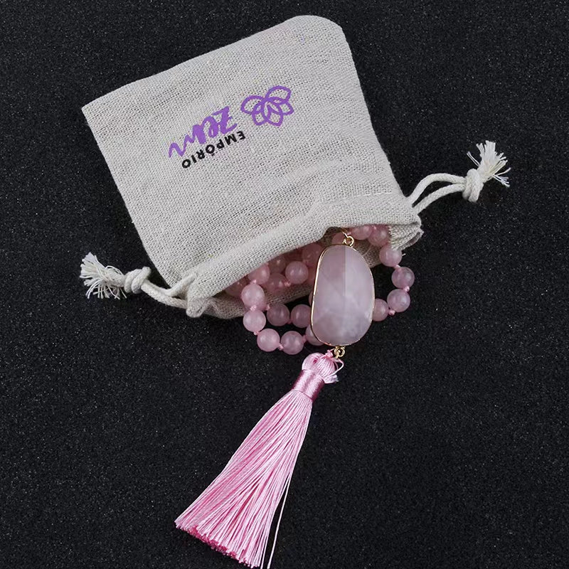 Japamala 108 contas com Pedras Naturais