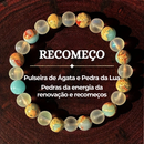 Coleção Prosperar - Coleção de Pulseiras de Pedras Naturais