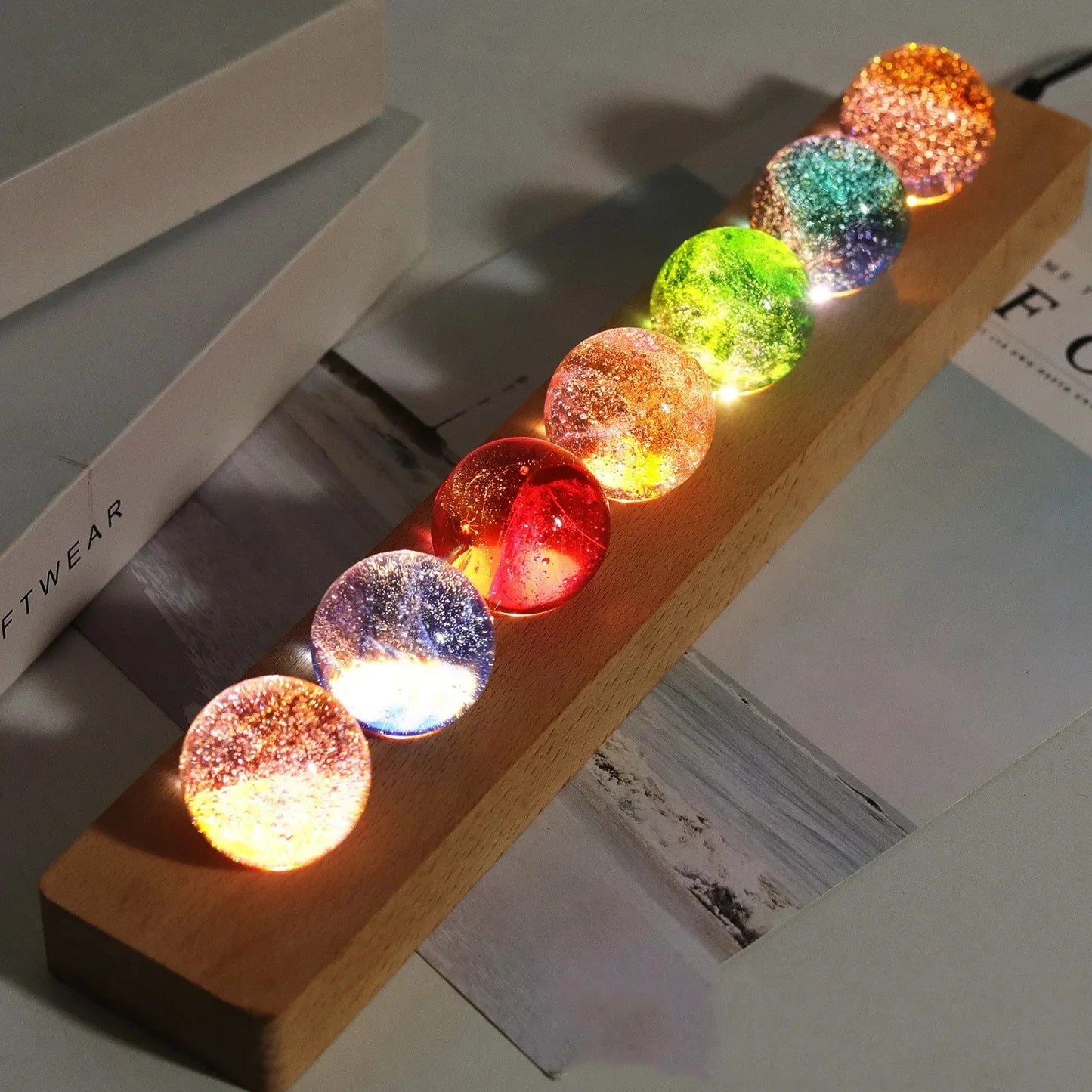 7 Chakras Sphere Lamp