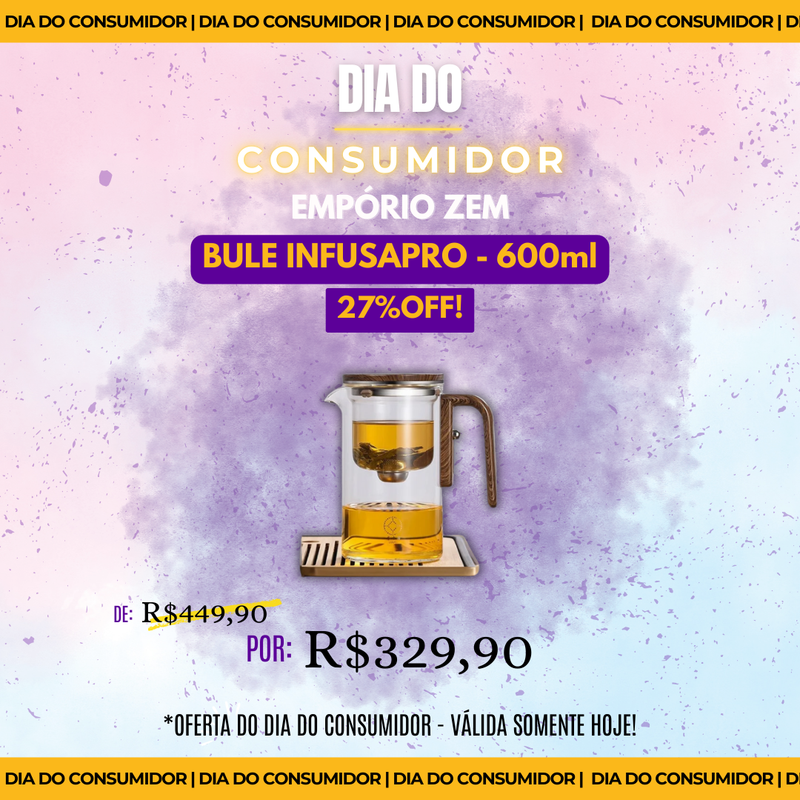Bule InfusaPro - Bule Infusor de Chá