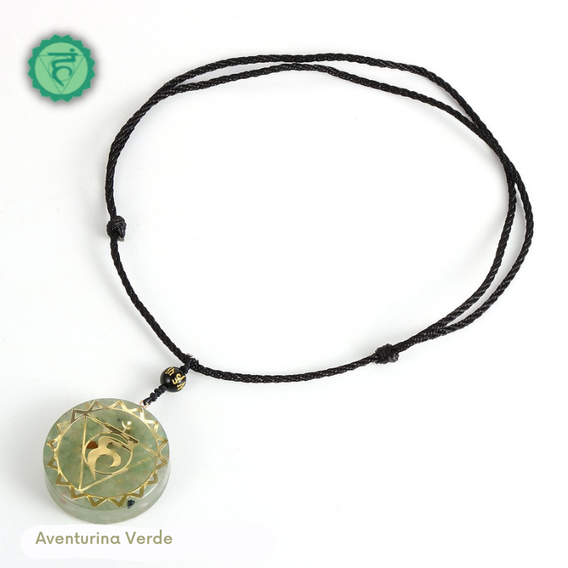 Coleção Colares Orgonite - Símbolos dos 7 Chakras