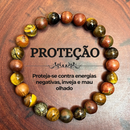 Coleção Prosperar - Coleção de Pulseiras de Pedras Naturais