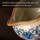 Conjunto Peônia Imperial - Kit oriental para cerimônia do chá (Gongfu Cha)