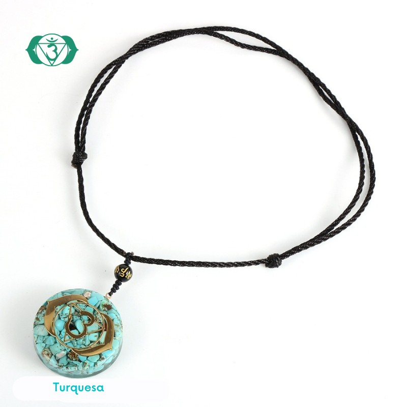 Coleção Colares Orgonite - Símbolos dos 7 Chakras