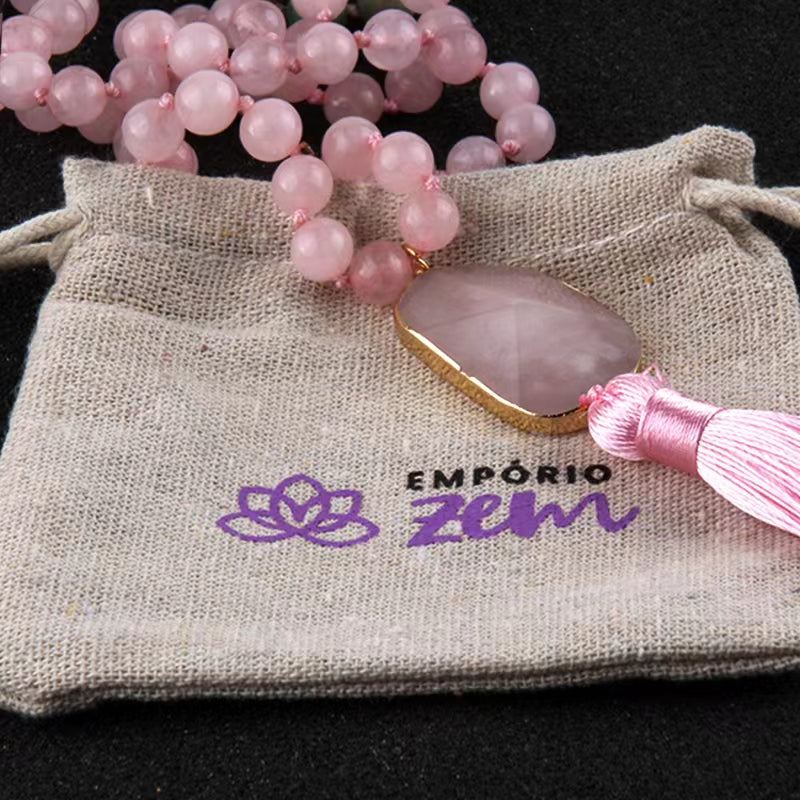 Japamala 108 contas com Pedras Naturais