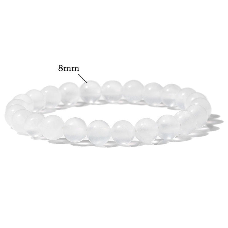 Pulseira da Purificação Selenita - Pedra Selenita / Pedra Natural