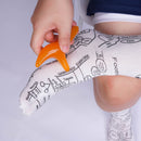 KIT Reflexologia Podal - Meia VitalPoint + Massageadores Acupressão