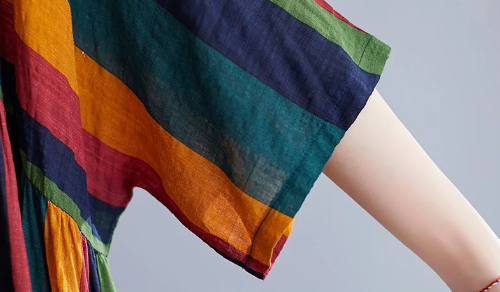 Vestido Tribal - Boho Chic Listrado