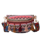 Bolsa de Cintura Boho - Crossbody
