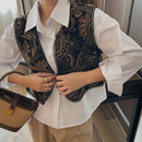 Colete Vintage - Estilo Étnico / Tribal / Boho