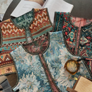 Colete Vintage - Estilo Étnico / Tribal / Boho