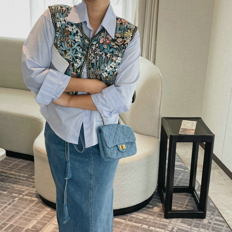 Colete Vintage - Estilo Étnico / Tribal / Boho