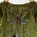 Blusa Bata Feminina - Estilo Étnico