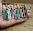 Colar Ponta Bruta - Cristal Natural