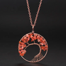 Colar Árvore da Vida - Cristais Naturais