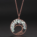 Colar Árvore da Vida - Cristais Naturais