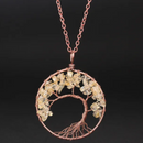 Colar Árvore da Vida - Cristais Naturais