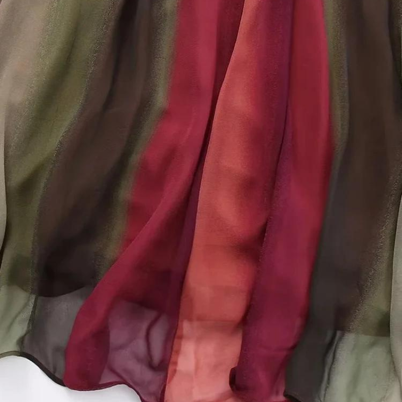 Vestido Boho Rainbow com Pedras