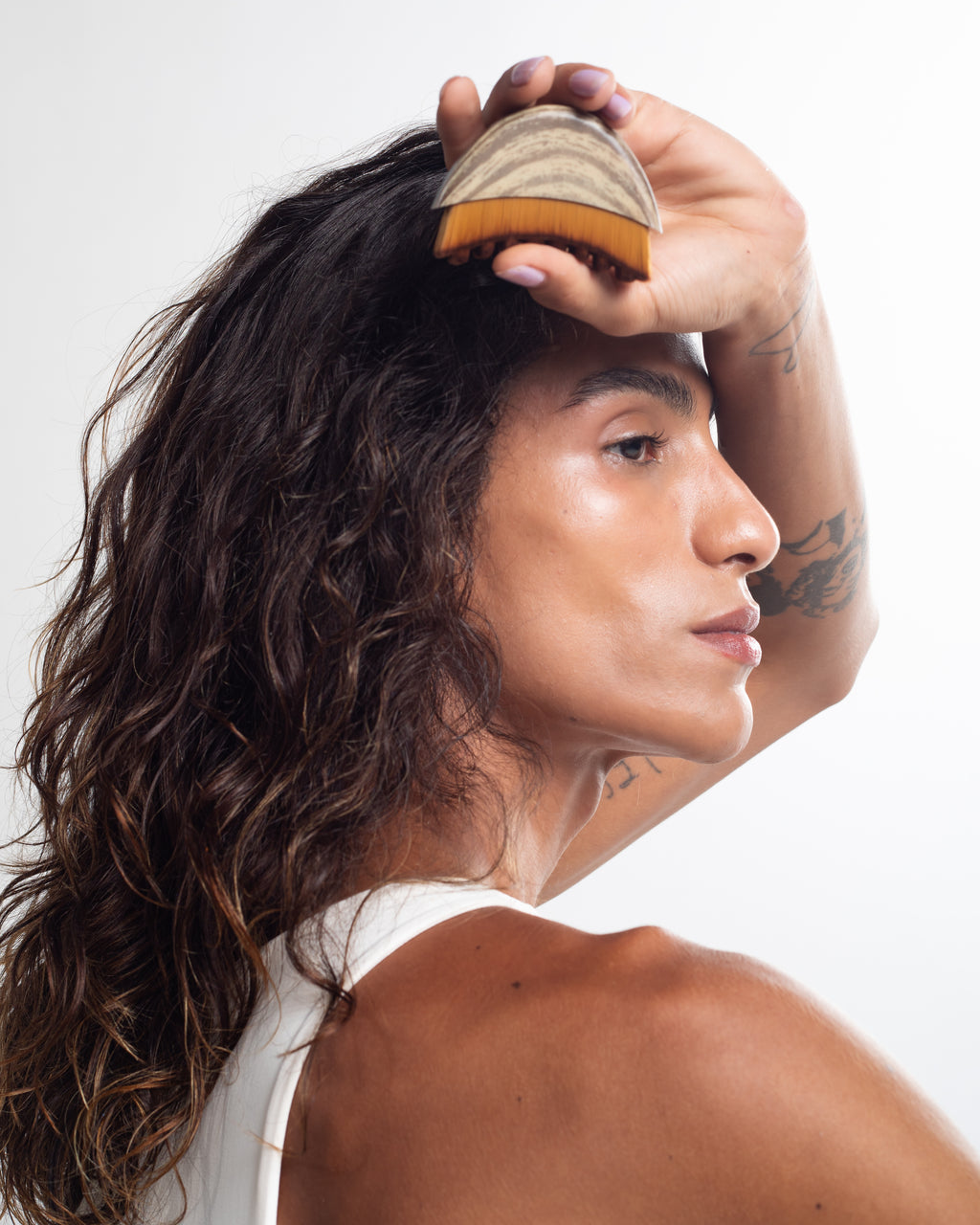 DrenaFace – Escova de Drenagem Linfática Facial