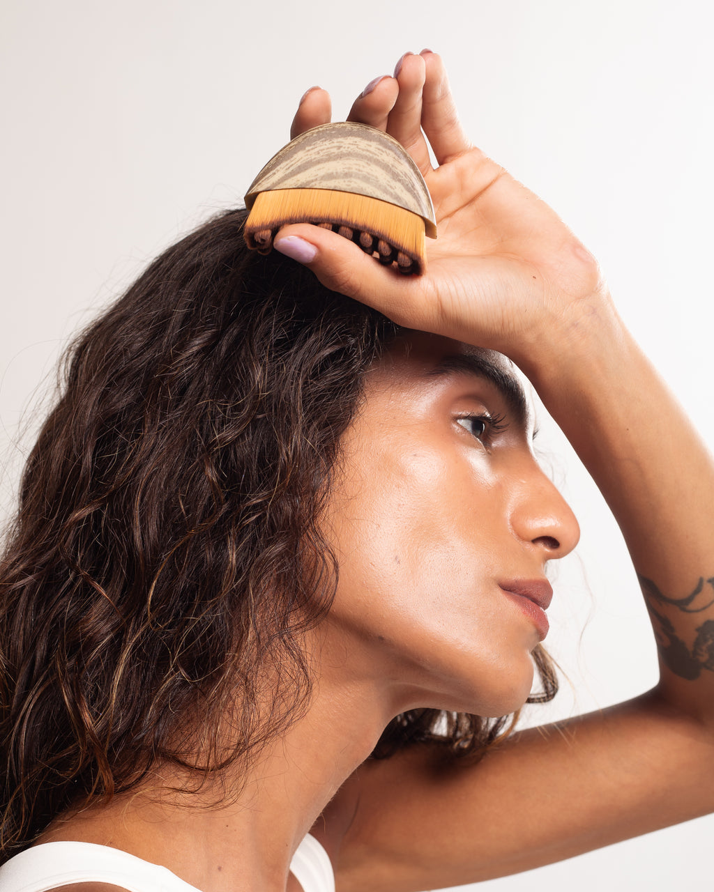 DrenaFace – Escova de Drenagem Linfática Facial