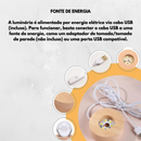 Luminária Esfera de Cristal Planetária 3D