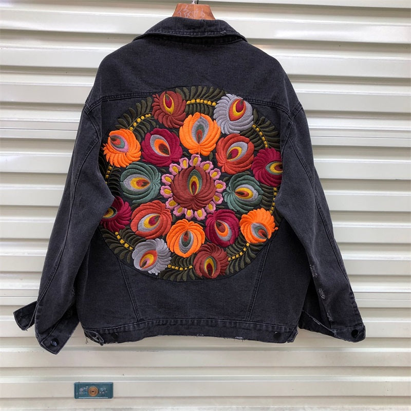 Jaqueta Jeans Oversized - Gypsy Vintage