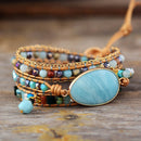 Pulseira Equilibrium Amazonite - Amazonita Natural