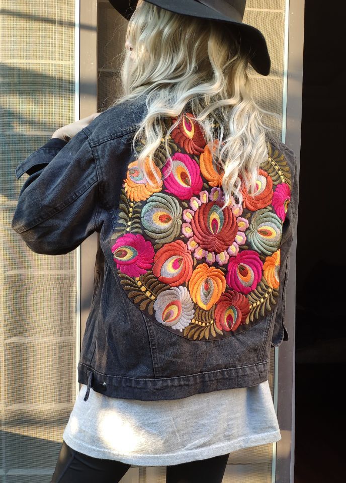 Jaqueta Jeans Oversized - Gypsy Vintage