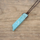 Colar Ponta Bruta - Cristal Natural