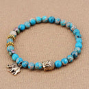 Pulseira Budista - Pedras Naturais