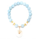 Pulseira Água Marinha - Pulseira da Pureza e Serenidade