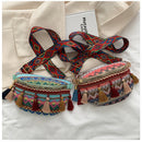 Bolsa de Cintura Boho - Crossbody