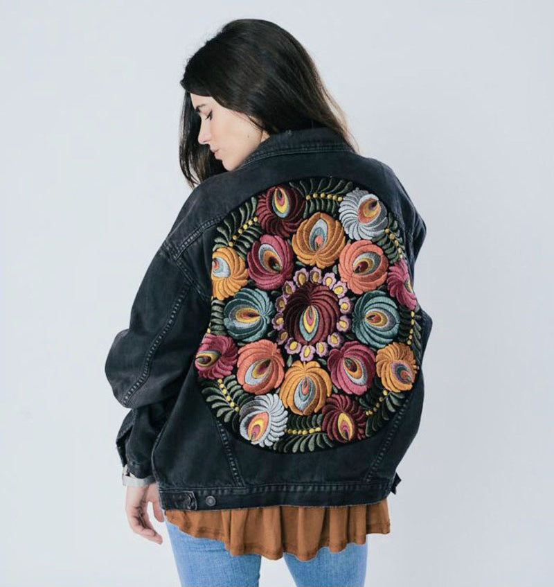 Jaqueta Jeans Oversized - Gypsy Vintage
