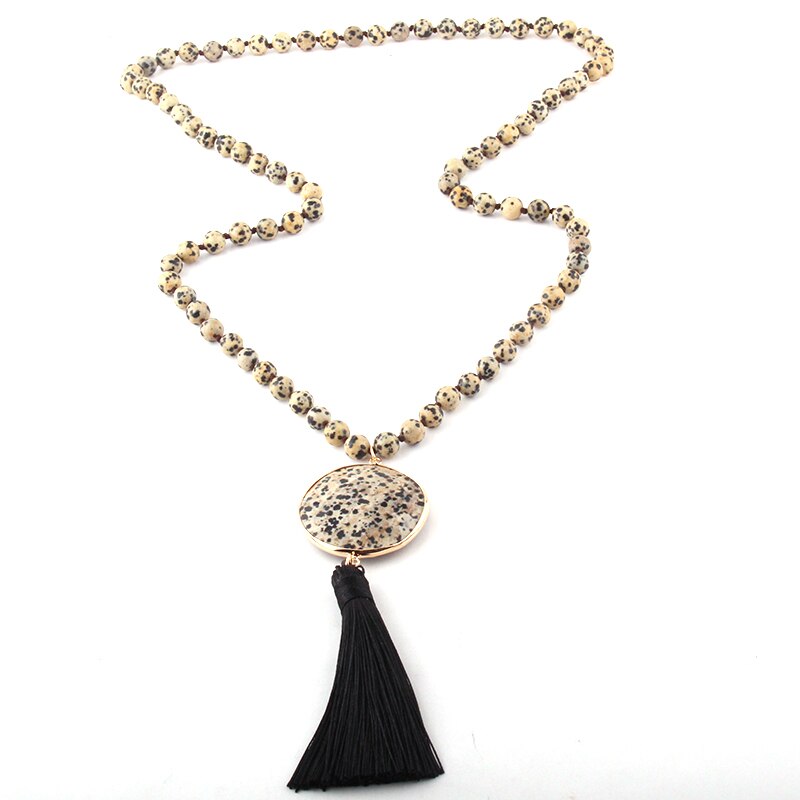 Colar Japamala Fashion Stones™ - Com Pedras Naturais