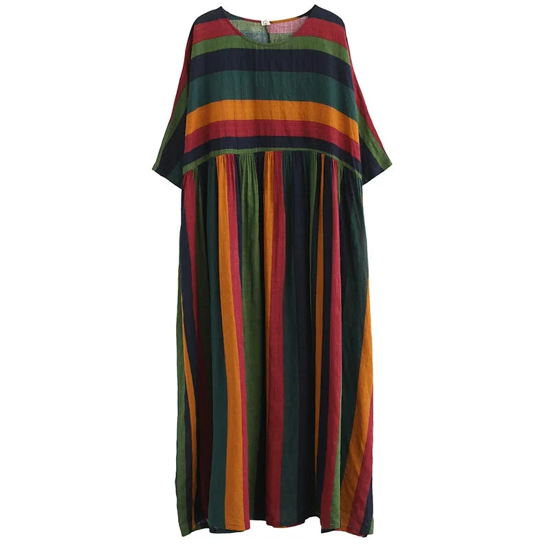 Vestido Tribal - Boho Chic Listrado