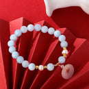 Pulseira Água Marinha - Pulseira da Pureza e Serenidade