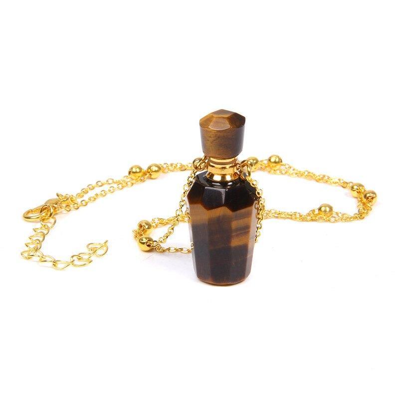 Colar Cheirinho que Cura™ - Colar Difusor Pessoal de Cristais Naturais - Empório Zem