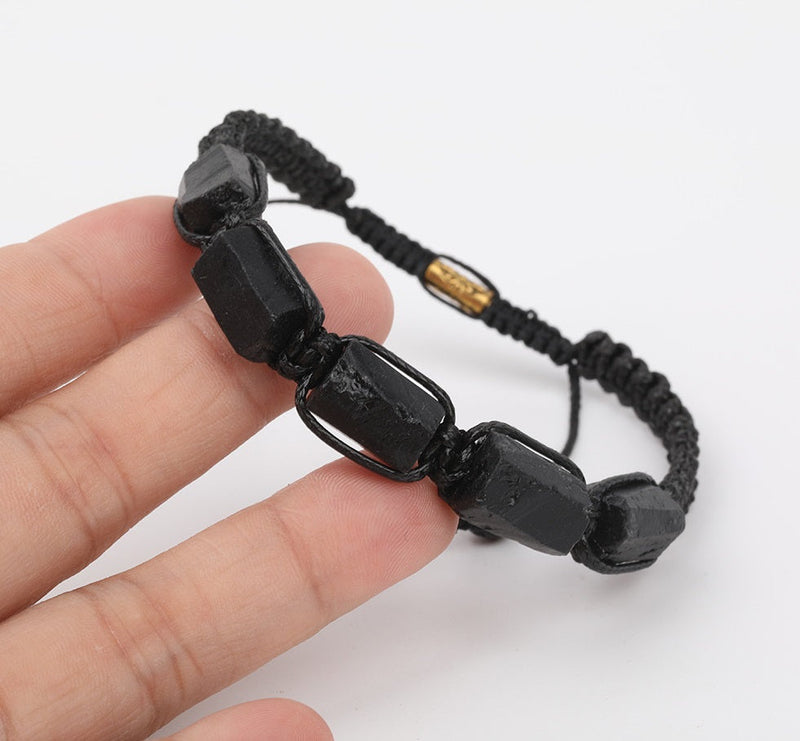 Pulseira Turmalina - Natural Black