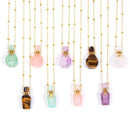 Colar Cheirinho que Cura™ - Colar Difusor Pessoal de Cristais Naturais - Empório Zem