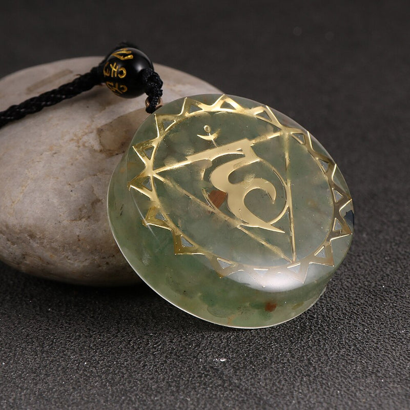 Coleção Colares Orgonite - Símbolos dos 7 Chakras